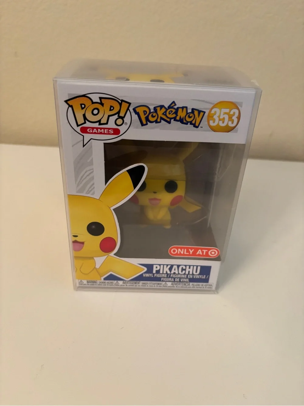 Funko Games Pokémon Pikachu #353 - Yellow Vinyl Figure (Only at Target)